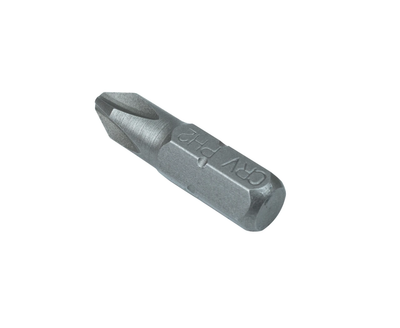 Бита односторонняя, 25мм, PH2, 1/4 (10шт.) "POLAX" 51-066