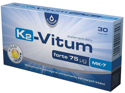 Witaminy Oleofarm K2-Vitum forte 60 kapsułek (5904960012071)