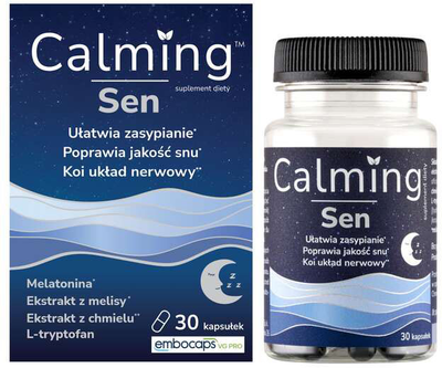 Дієтична добавка Domowa Apteczka Calming Sen 30 капсул (5906058146125)