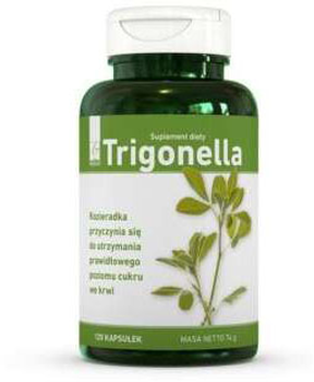 Naturalny suplement diety A-Z Medica Trigonella 120 kapsułek (5903560621027)