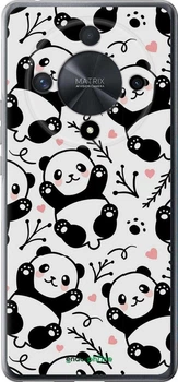 Чехол на Huawei Magic6 Lite Панды "4318u-3685-70447"