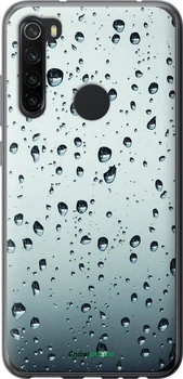 Чохол на Xiaomi Redmi Note 8 Скло у краплях "848u-1787-70447"
