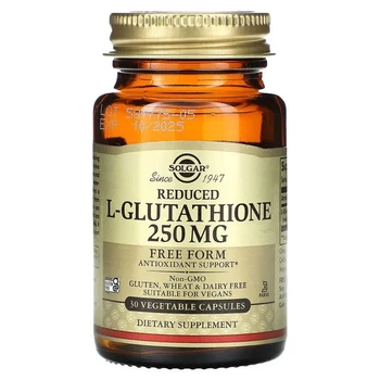 Глутатион Solgar (L-Glutathione) 250 мг 30 капсул