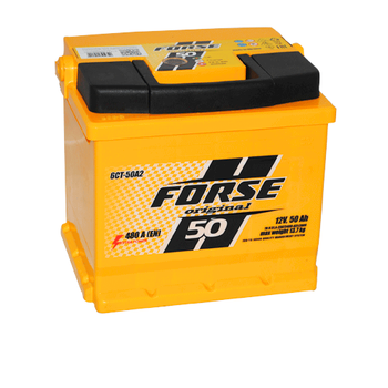 Автомобільний акумулятор Forse 50Ah 480A L+ 368-14