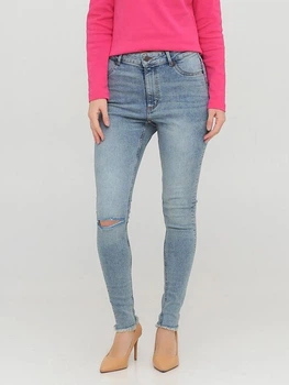 Джинсы Skinny женские Cheap Monday 0638223_фейк.карм. S Светло-голубые (KAY2000001256756)