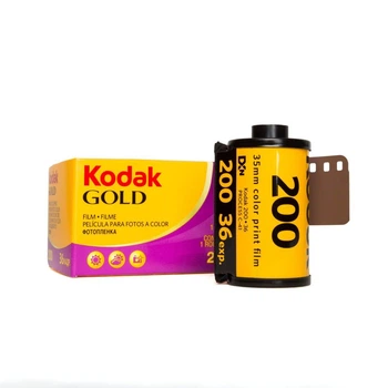 Фотопленка цветная пленка для фотоаппарата Kodak 35 mm Gold ISO 200 36 кадров (2497)