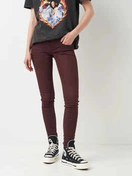 Джинси жіночі G-Star Raw 91778F-7315-1545 24-32 Бордові (8718602832388)