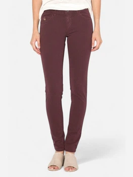 Джинси Skinny жіночі United Colors of Benetton 158856 25 Бордові (2200004312361)
