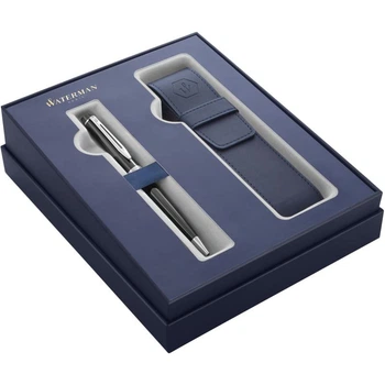 Набор Waterman EXPERT Black CT BP (шариковая ручка и чехол)