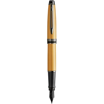 Ручка перьевая Waterman EXPERT Metallic Gold Lacquer RT FP F
