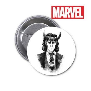 Значок Marvel Loki Марвел Локи #06