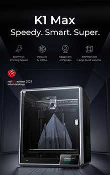 3D-принтер Creality CR-K1 Max з системою дуального охолодження