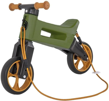 Rowerek biegowy Funny Wheels Rider Khaki (8595557517481)