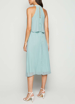 Платье женское плиссе миди New Look Мятное 14585 XL (48)