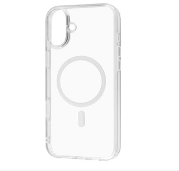Чохол FIBRA Crystal Сase with MagSafe iPhone 16 Clear