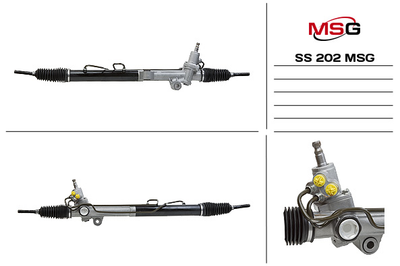Рулевая рейка с ГУР SsangYong Rexton 01-06, SsangYong Actyon 06-11, SsangYong Kyron 05-11 MSG SS202 (46500-09001, 46500-09002, 46500-09003)