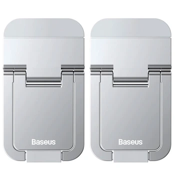 Підставка для ноутбука Baseus Slim Laptop Kickstand LUZC000012 2шт Сріблястий