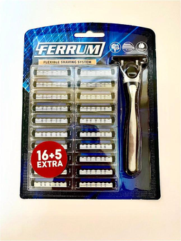Верстат для гоління Ferrum зі змінними касетами 21шт