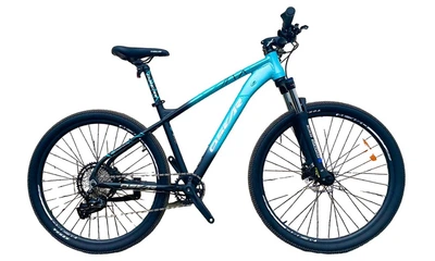 Велосипед Oskar Veva Hydraulic 27.5" 17" черно-голубой
