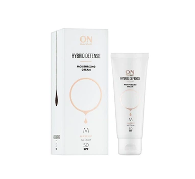 Крем-гібрид з тонуючим ефектом ONmacabim System Plus Hybrid Defense Moisturizing Cream Medium SPF50 80мл