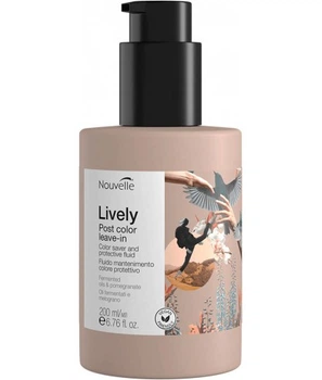 Флюид для окрашенных волос Nouvelle Lively Post Color Leave-in Fluid 200 мл
