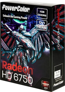 Відеокарта Powercolor PCI-E Radeon HD 6750 1024MB GDDR5 (128bit)