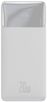 Powerbank Baseus Bipow Digital Display Overseas 20W 30000 mAh White (PPBD050402)