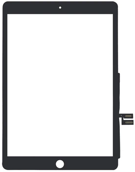 Тачскрин сенсор iPad 10.2 2019 /iPad 10.2 2020 черный Original PRC