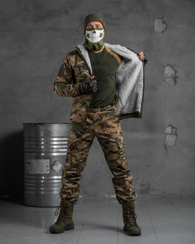 Комплект зимний тактический с утеплением Softshell Multicam XXL