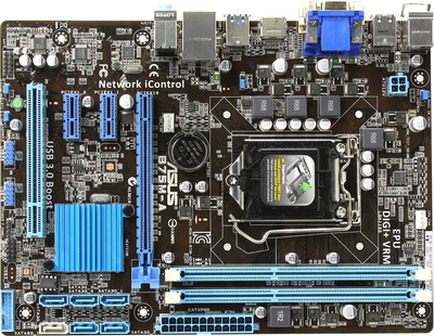Материнская плата ASUS B75M-A (s1155, Intel B75, PCI-Ex16) OEM