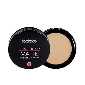 Пудра для обличчя матуюча TopFace Skin Editor Matte Finish PT263, № 05 Темно-бежева