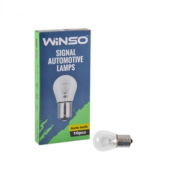 Лампа розжарювання Winso 12V P21W 21W BA15s (2958461)