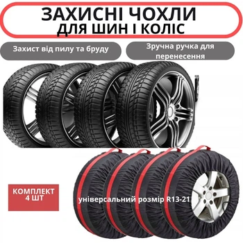 Набор чехлов для колес 4шт R18-R20