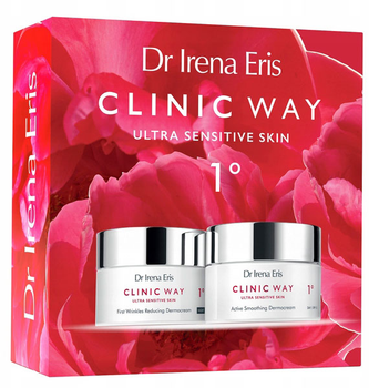 Набір по догляду за обличчям Dr. Irena Eris Clinic Way 1° Ultra Sensitive Skin Крем денний 50 мл + Крем нічний 50 мл (5900717570993)