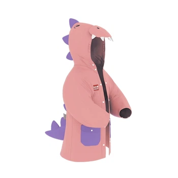 Детский дождевик Baby Crayon Pink Shark, S-98 см