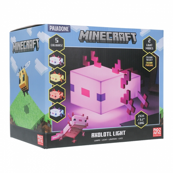 Лампа Paladone Minecraft Axolotl Light (5056577714920)