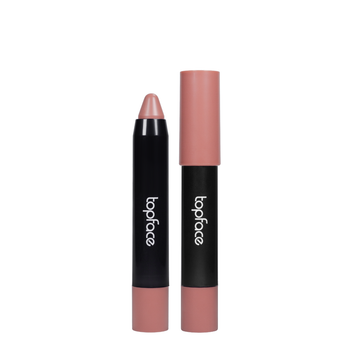 Помада-карандаш для губ TopFace Focus Point Matte матовая PT154 № 02 Нюдовый