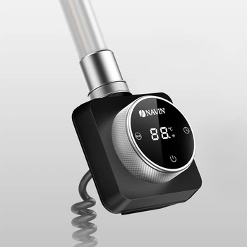 ТЭН для полотенцесушителя NAVIN Accorto 300W с недельным программатором WIFI, черный