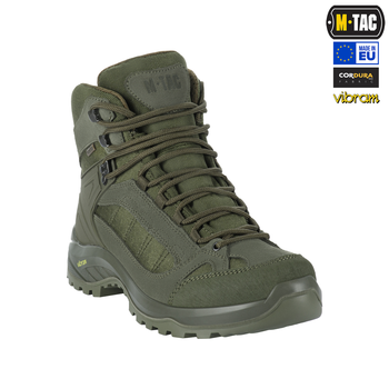 Черевики тактичні демісезонні M-Tac Pro Line Ranger Green 39 2J0158MTPLV-009-39