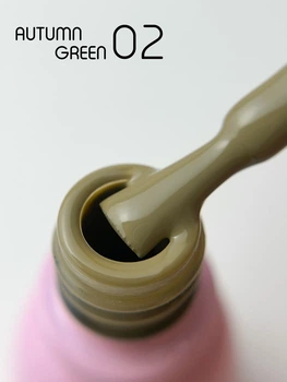 Гель-лак (оливковый) Autumn Green 02 Toki Toki 5 мл