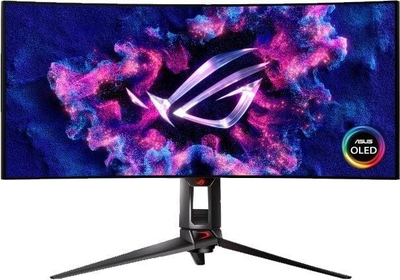 Монітор Asus 33.9" ROG Swift PG34WCDM 2xHDMI, DP, USB-C, 3xUSB, MM, OLED, 3440x1440, 21:9, 240Hz, 0.03ms, DCI-P3 99%, CURVED, AdaptiveSync, HAS, HDR400 (90LM09L0-B01A70)