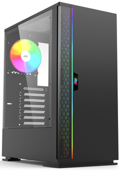 Комп’ютер персональний 2E Complex Gaming Intel i5-12400F, 16Gb, F1TB, NVD3050-8, H610, GX910N, 500W, FreeDos (2E-10174)