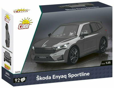 Samochód klockowy Cobi 24576 Skoda Enyaq Sportline 102 elementy (5902251245764)