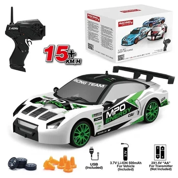 Машинка для дрифту на радіокеруванні Rally Series Nissan GT-R GT3 4WD - Біла