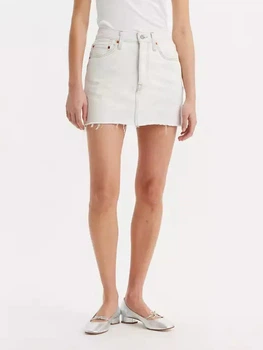 Спідниця джинсова міні літня жіноча Levi's 466559606 26 Блакитна (1159817739)