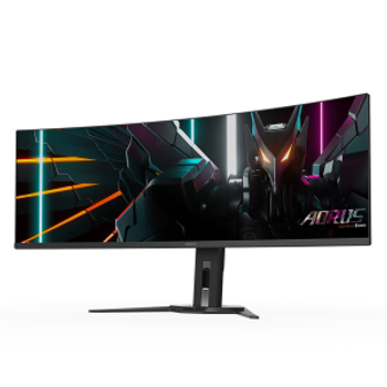 Монитор 49 Gigabyte AORUS CO49DQ Gaming Monitor 49/0.03ms/DQHD Черный