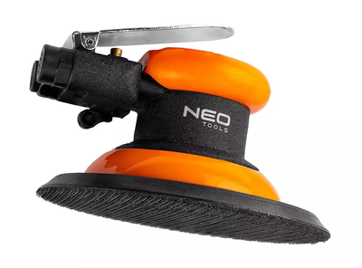 Ексцентрикова пневматична шліфмашина NEO Tools 150 мм 14-020 (5907558442625)