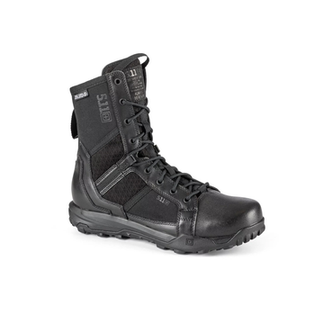 Тактичні черевики 5.11 Tactical A\T 8 Waterproof Side ZIP Boot. Black. Розмір 43