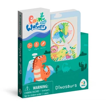 Набор водных раскрасок Dodo Динозавры для детей 300310
