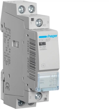 Контактор модульний 1P 25A 1NO+1NC 230V [ESC227] Hager
